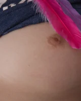 We Are Hairy - 24-JuliaMoore_RedShortsBlackCouch_024