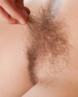 We Are Hairy - 68-NikkyB_PinkApronBrownKitchen_068